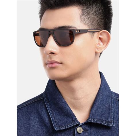 Buy Carlton London Brown with Polarised Lens Wayfarer Sunglasses ...