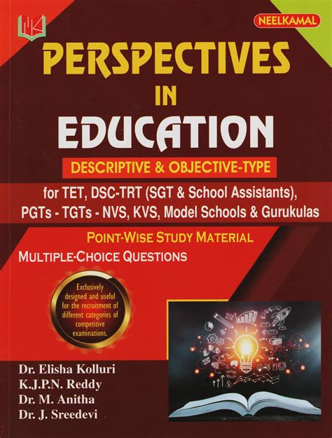Buy Perspectives In Education Descriptive & Objective-Type For TET, DSC ...