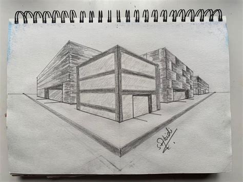 Image result for Two-Point Perspective View Drawing