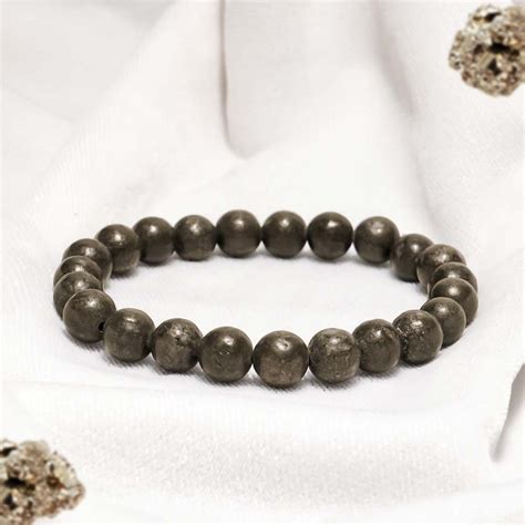 Pyrite Stone Healing Bracelet – Studd Muffyn