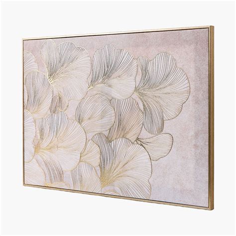 Buy Artistry Bloom Canvas Ginkgo Picture Frame - 70x50cm from Home ...