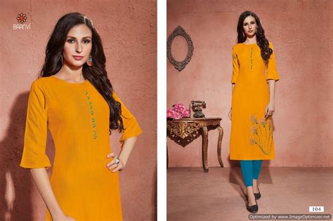 Hazel Baanvi Designer Kurti Catalogue
