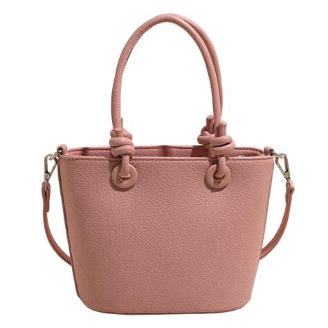 Shawty Knotty Handbag – Minimal Leather Texture Shoulder & Sling Bag