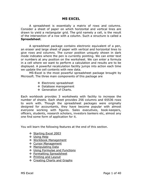 Image result for MS Excel Tutorial