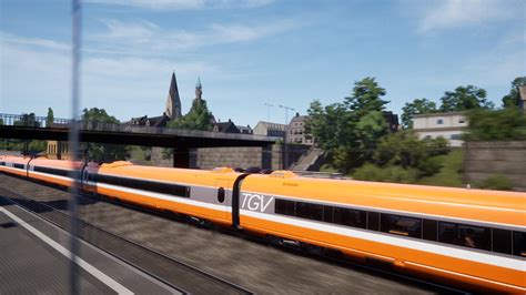ice3 orange tgv livery - Train Sim Community
