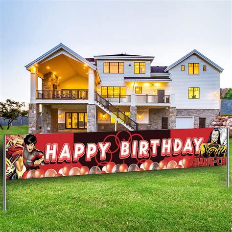 Buy Large Shang-Chi and the Legend of the Ten Rings Happy Birthday ...