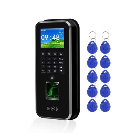 Cohoso Time Clock Rfid Access Control System Realand 2 4inch ...