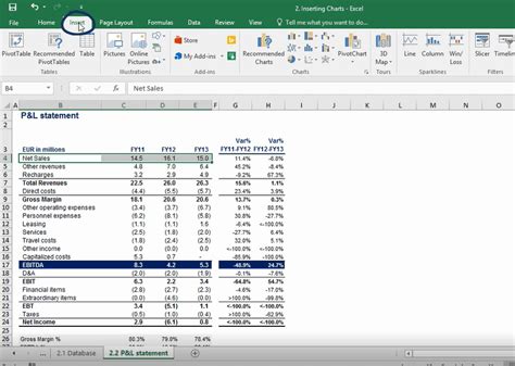 Image result for Excel Insert Chart