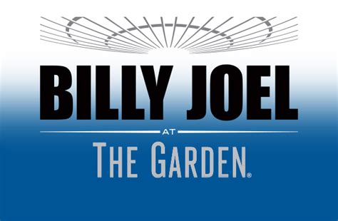The Billy Joel Concert Scheduled For June 6 At Madison Square Garden ...