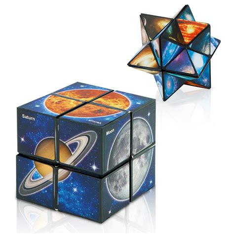 Buy Star Cube Magic Cube 2 in 1 Set, Yoshimoto Cube Magic 3D Puzzle ...