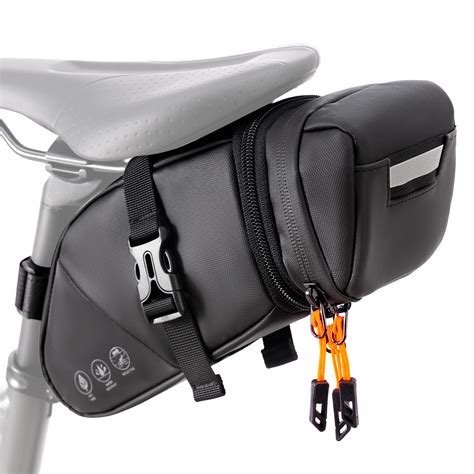 ROCKBROS Bike Seat Bag, Bicycle Saddle Bag Under Seat 3D Shell Cycling ...