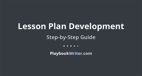 Developing a Lesson Plan 的图像结果