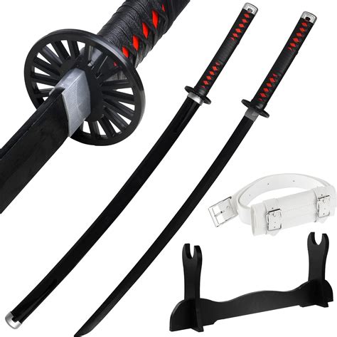 Buy Logest Bamboo Katana Sword for Cosplay Purpose, Demon Slayer Anime ...