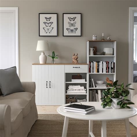 SKRUVBY storage combination, white, 180x140 cm (707/8x551/8") - IKEA