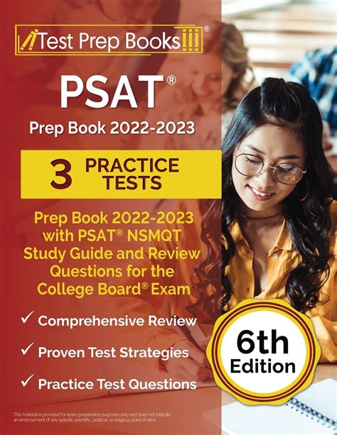 PSAT Prep Book 2022-2023 with 3 Practice Tests: PSAT NSMQT Study Guide ...