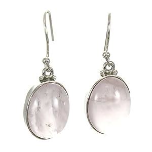 Inisha Creation 925 Sterling Silver ROSE QUARTZ Gemstone beautiful ...