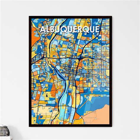 Printable Map Of Albuquerque Albuquerque New Mexico US PDF Printable