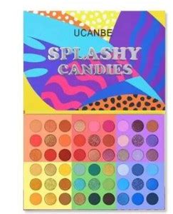 glam more UCANBE SPLASHY CANDIES eyeshadow palette 48 ml - Price in ...
