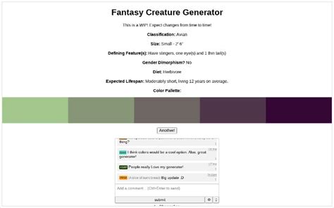 Image result for Random Creature Generator