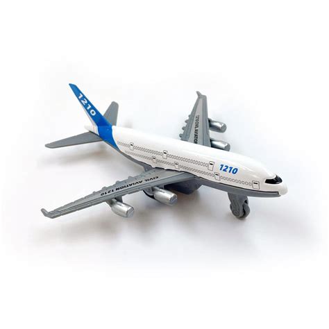 Pull Back Metal Plane Toy – Greenbell