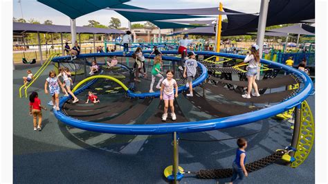 Park Circle Playground - World's largest inclusive playground
