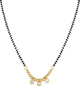 Buy Luxor Fashion Jewellery Traditional Gold Plated American Diamond ...