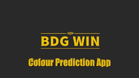 BDG Win Login