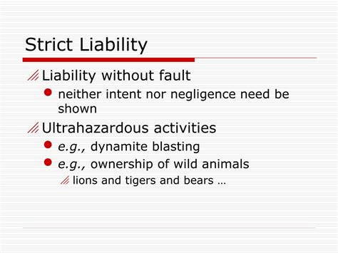 PPT - Tort Law PowerPoint Presentation, free download - ID:155483