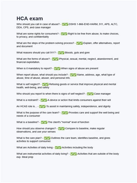 Image result for Module 1 HCA Exam