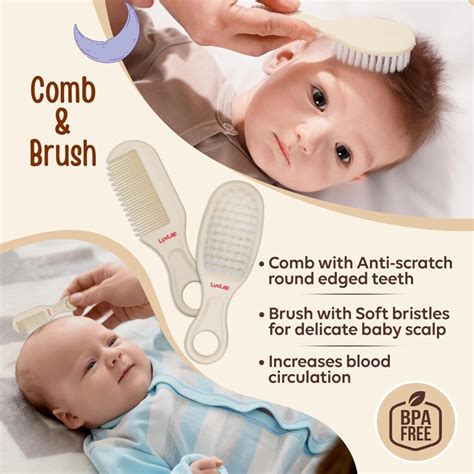 LuvLap 7-in-1 Baby Grooming Kit with Nail Filer – Safe Newborn Care Set ...