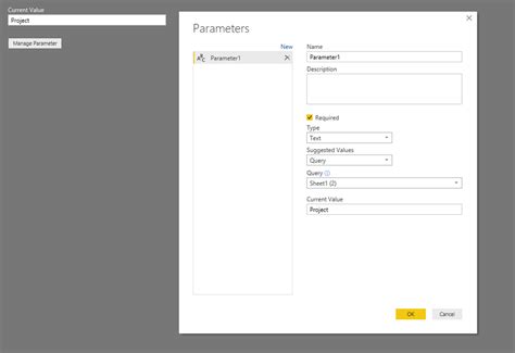 Solved: Using a table column as a list of values for a par ...