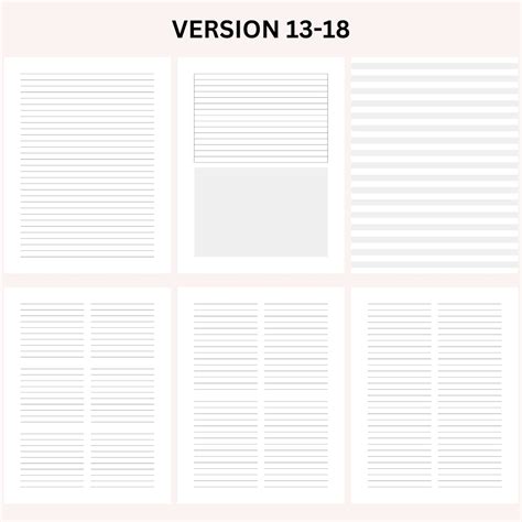 Image result for Printable Notebook A4