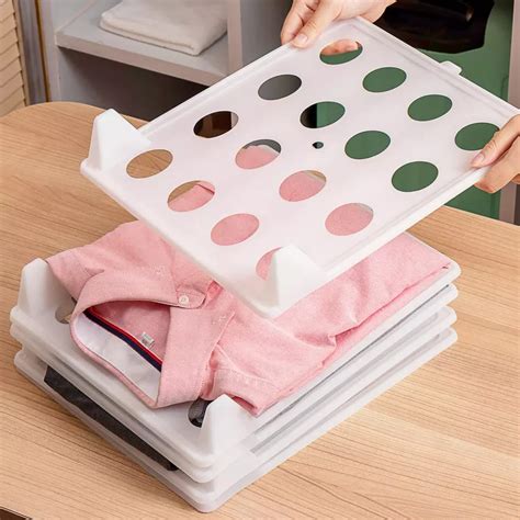 E-COSMOS Shirt & T-Shirt Organizer Tray | Heavy Duty Plastic Cloth ...