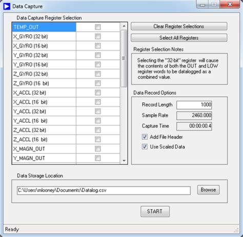 EVAL-ADIS2 Evaluation Software User Guide [Analog Devices Wiki]
