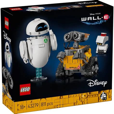 The upcoming 18+ release includes a 13cm tall WALL•E with moveable head and arms, rolling tracks ...