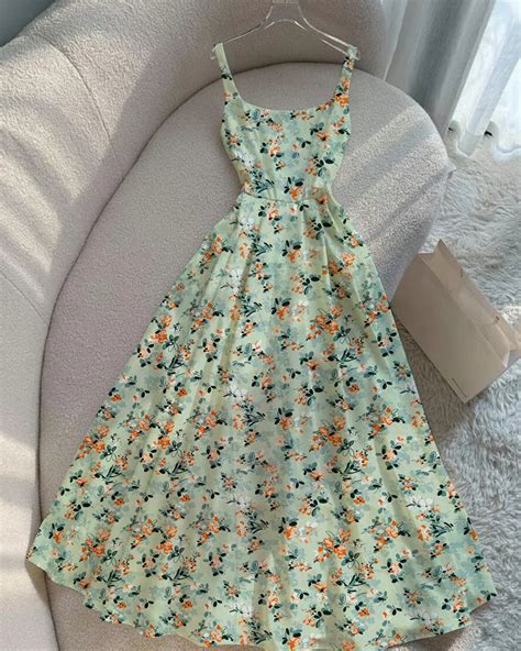 Floral Fit & Flare Sleeveless Midi Dress – Littlebox India