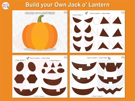 Free printable pumpkin eyes and mouth, Download Free printable pumpkin ...