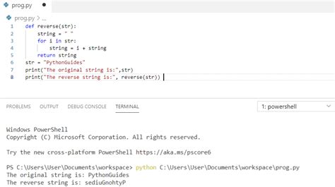 Image result for Python Code Reverse String