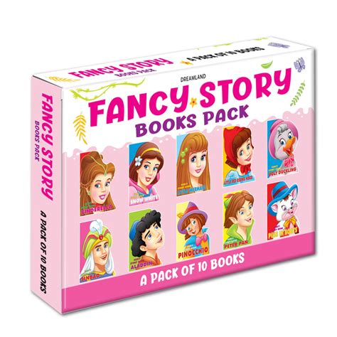 JoGenii | Fancy Story Board Books - (10 Titles) | Dreamland Publications