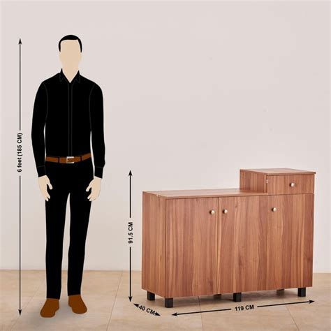 Buy Helios Lewis Multipurpose Cabinet - Brown from Helios by Home ...