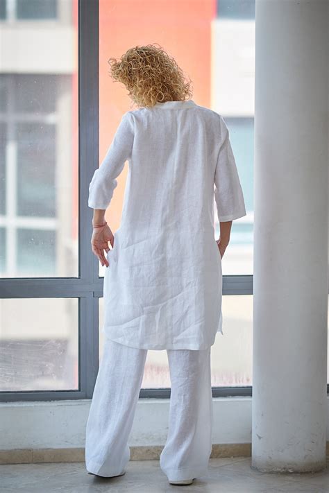 Women Linen Set, Summer Linen Set, Linen Clothing, Plus Size Linen ...