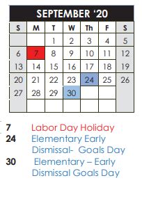 Brown Elementary - School District Instructional Calendar - Lubbock Isd ...