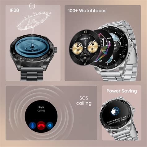 Buy Online Fastrack Radiant FX1 Luxury Metal Smartwatch with 3.6 cm ...
