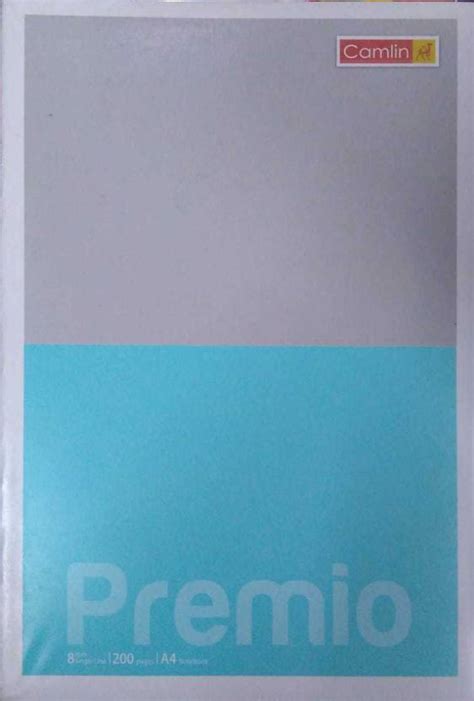 Camlin 6 Notebooks Set A4 Notebook Single Line 200 Pages Price in India ...