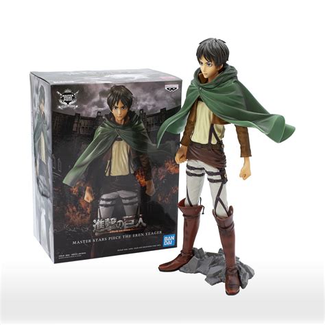 BanPresto Attack On Titan Master Stars Place The Eren Yeager Figure ...