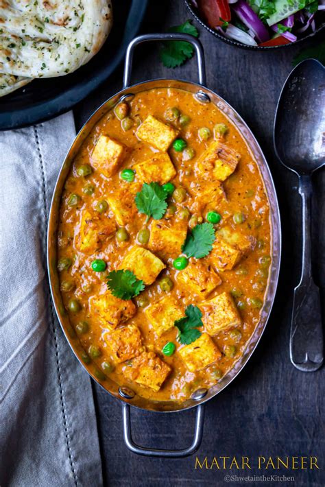 Matar Paneer - Shweta in the Kitchen