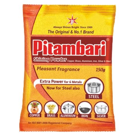 Pitambari Shining Powder 150g for Copper, Brass, Silver, Aluminium ...
