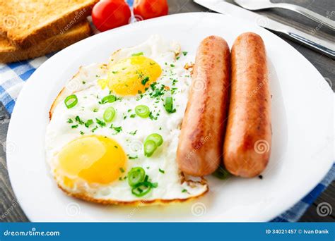 Breakfast Sausage And Eggs