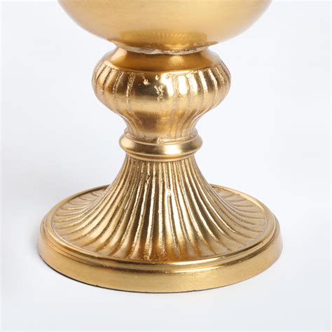 Buy Hoovu Metal Etched Vase from Home Centre at just INR 2999.0