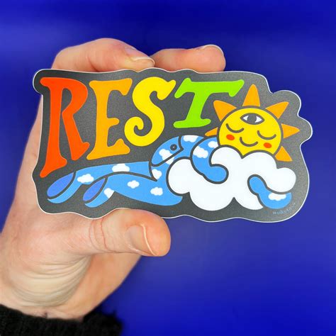 Image result for Rest Assured Sticker